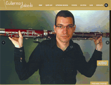 Tablet Screenshot of guillermosalcedo.com